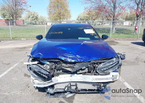 2021 Honda Accord Sport из США, поврежденный, VIN 1HGCV1F36MA098376